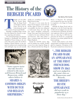 The History of the BERGER PICARD