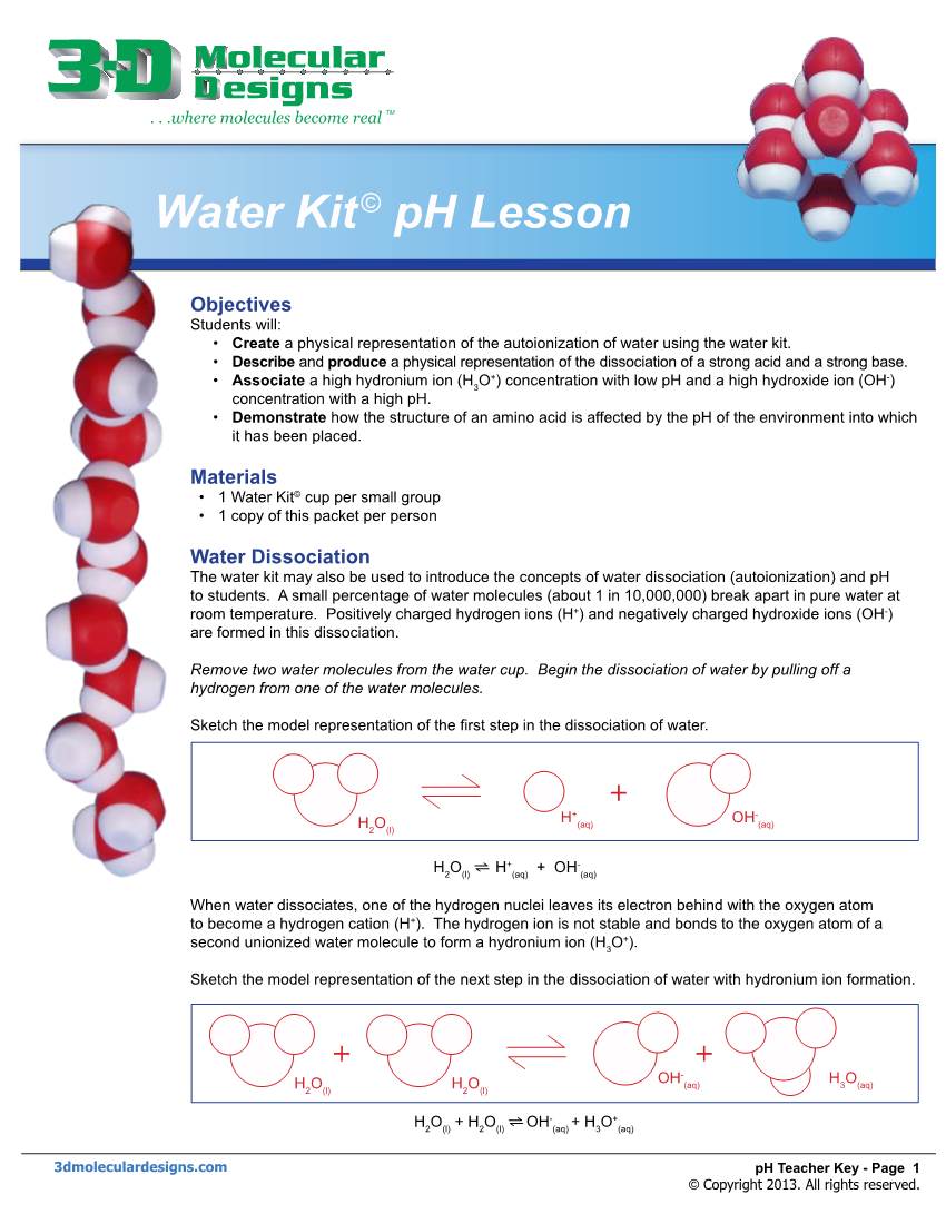 Water Kit© Ph Lesson