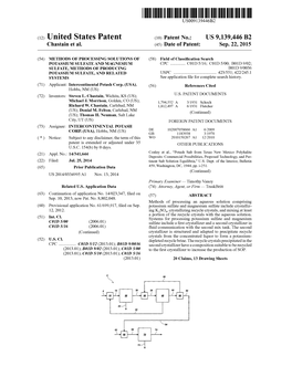 (ΐ2) United States Patent (ΐο) Patent No.: US 9,139,446 Β2 Chastain Et Al