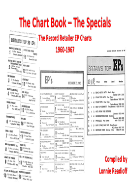 The Specials the Record Retailer EP Charts 1960-1967