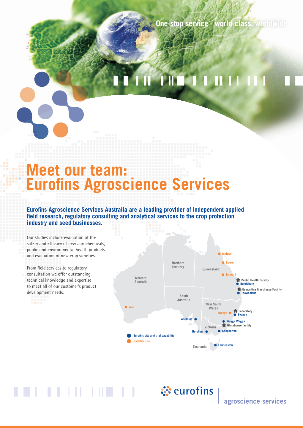 Meet Our Team: Eurofins Agroscience Services