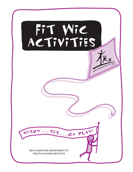 Fit WIC Activities-Parents' Book Table of Contents