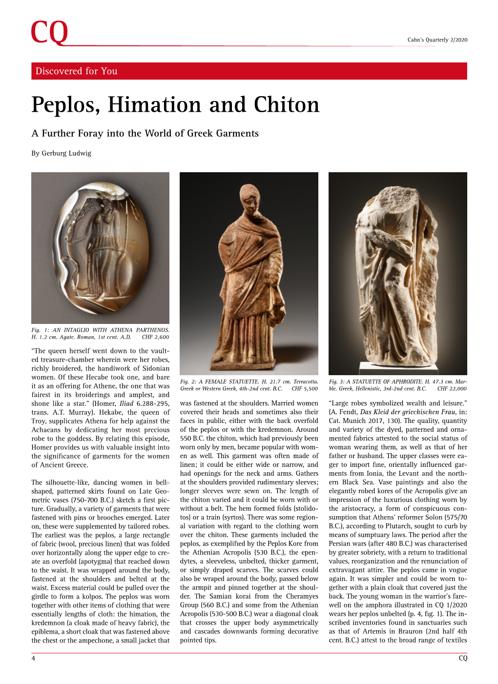 Peplos, Himation and Chiton