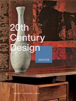 Sale 2737B June 28, 2014 Boston 20Th Century Design Specialist