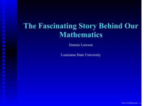 The Fascinating Story Behind Our Mathematics
