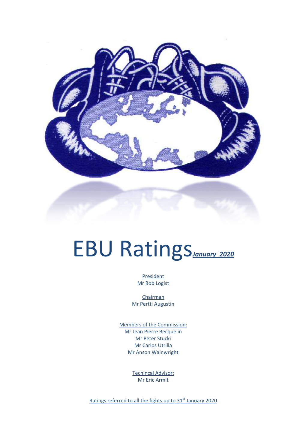 EBU Ratingsjanuary 2020