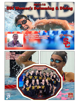 USC Women's Swimming & Diving