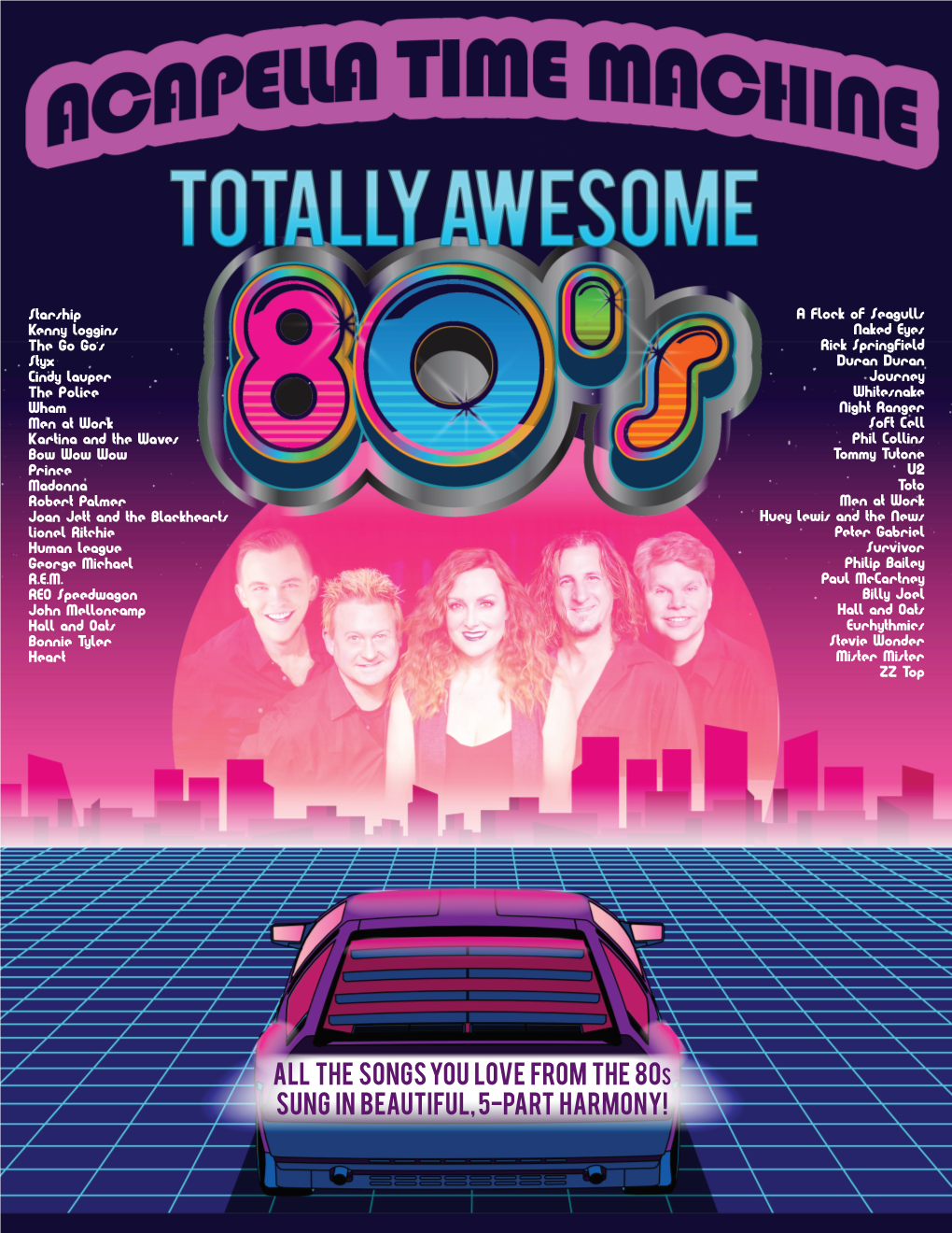 The Songs You Love from the 80S Sung In