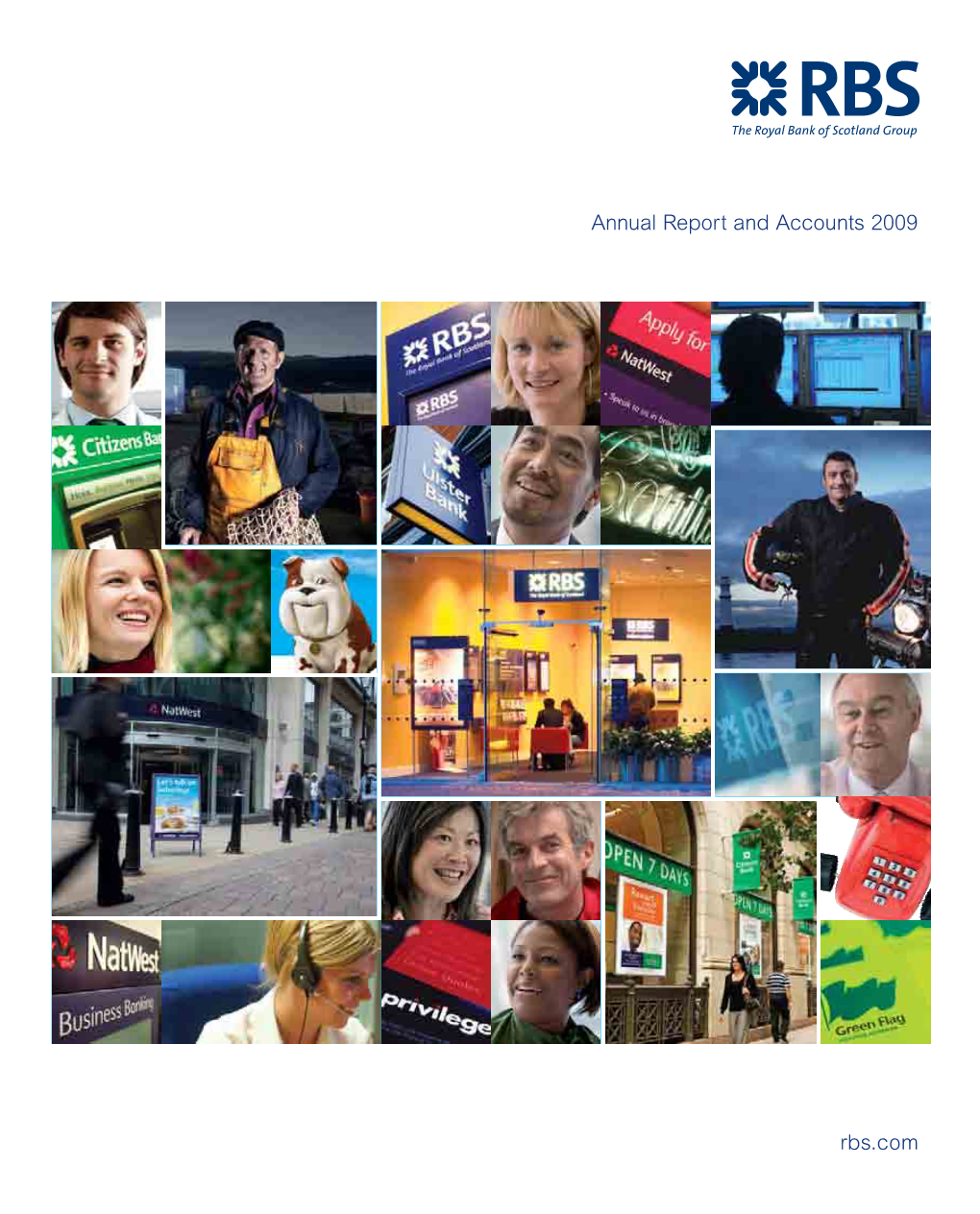 Rbs.Com Annual Report and Accounts 2009
