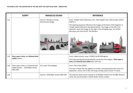 Script Images & Sound Reference