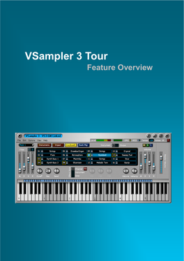 Vsampler 3 Tour Feature Overview 2