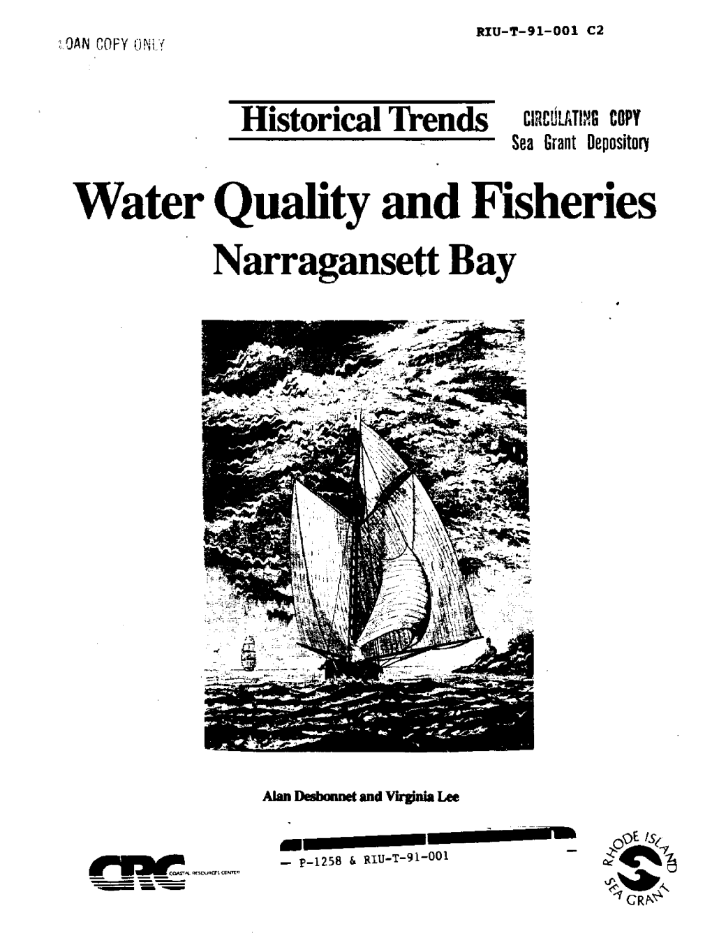 Water Quality and Fisheries Narragansettbay