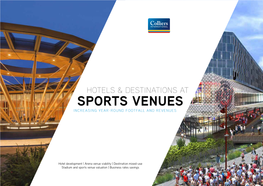 Sports Venues Increasing Year-Round Footfall and Revenues