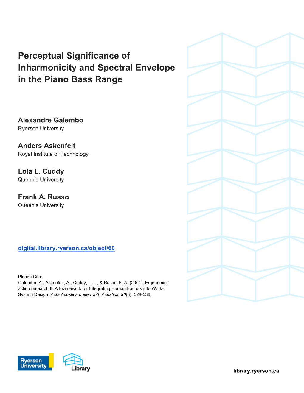 Perceptual Significance of Inharmonicity and Spectral Envelope in the Piano Bass Range