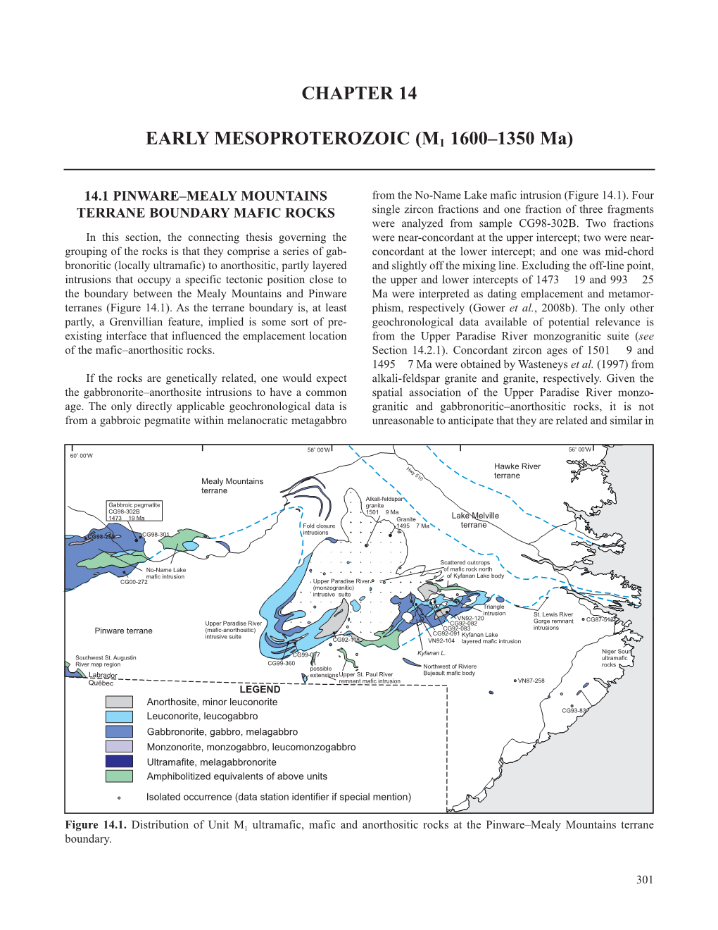 Chapter 14 Early Mesoproterozoic (M1 1600