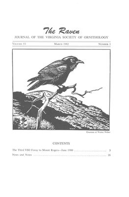 Journal of the Virginia Society of Ornithology