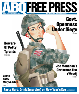 ABQ Free Press, December 16, 2015