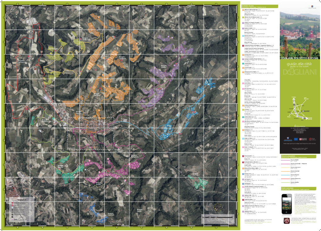 Guide to the Town 3 Valdibà 32 10 Cascina Torello (I, D1) 32 B.Ta San Luigi, 48 – Dogliani – Tel