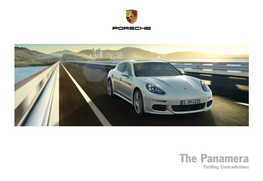 The Panamera Thrilling Contradictions