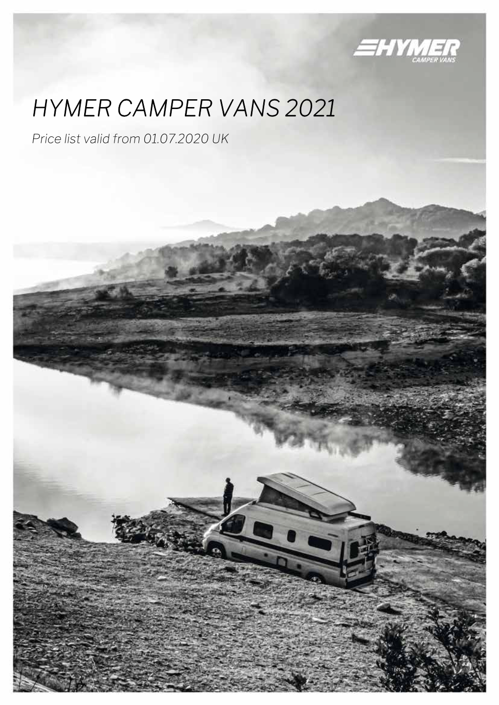 Price List Camper Van Model Year 2021