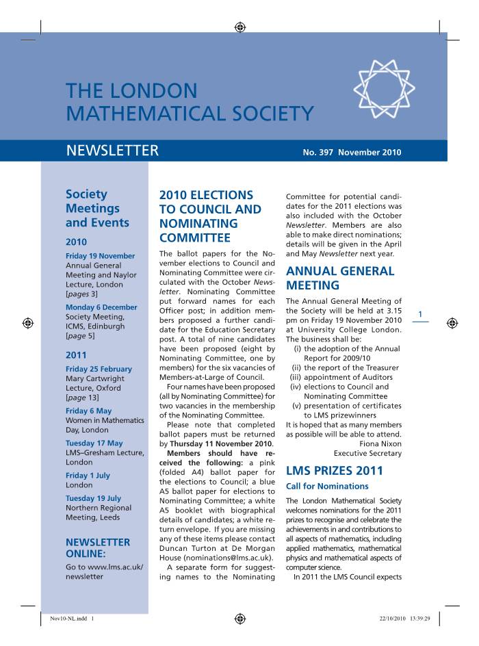 The London Mathematical Society