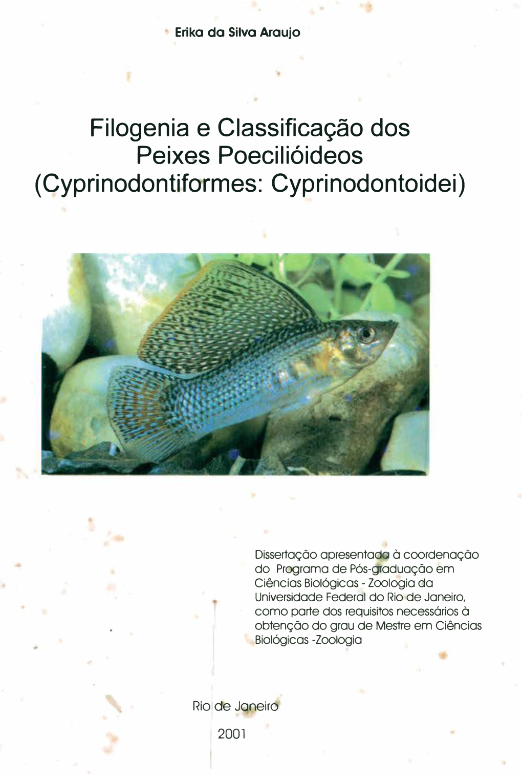 Cyprinodontiformes: Cyprinodontoidei)
