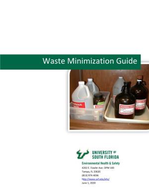 Hazardous Waste Minimization Guide