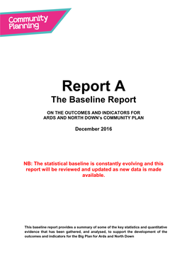 Report a the Baseline Report