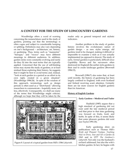 "A Context for the Study of Low Country Gardens." In