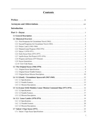 Mir Hardware Heritage Table of Contents