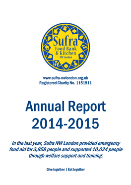 Annual Report (2014 to 2015)