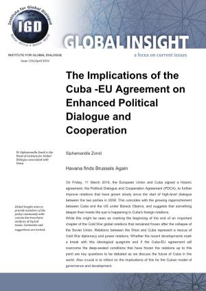 EU Agreement on Enhanced Political Dialogue and Cooperation