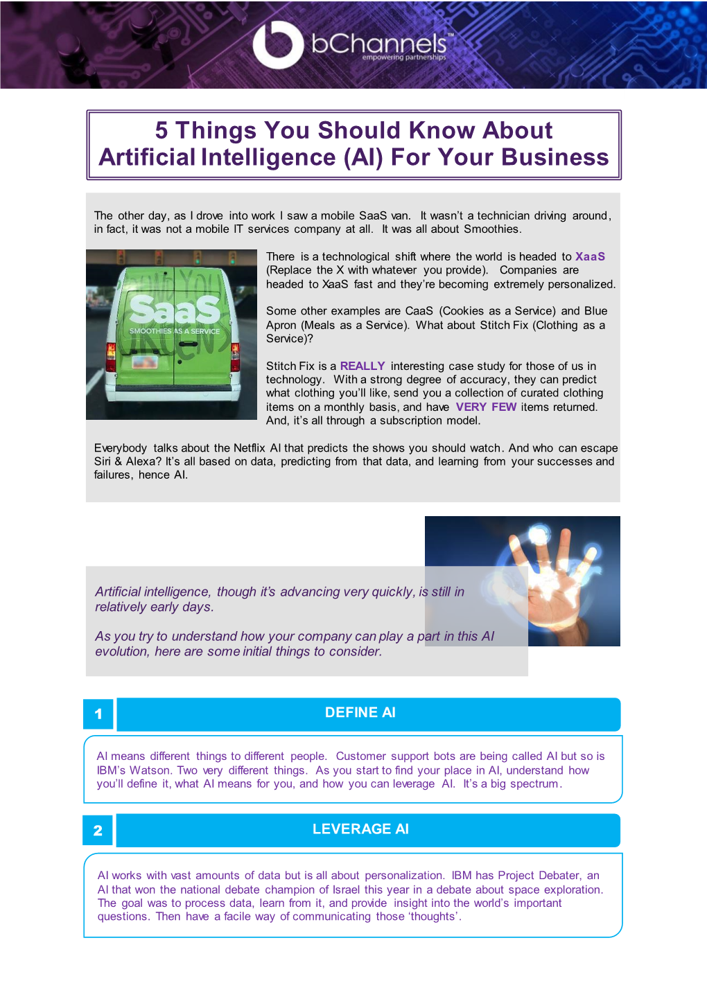 AI) for Your Business