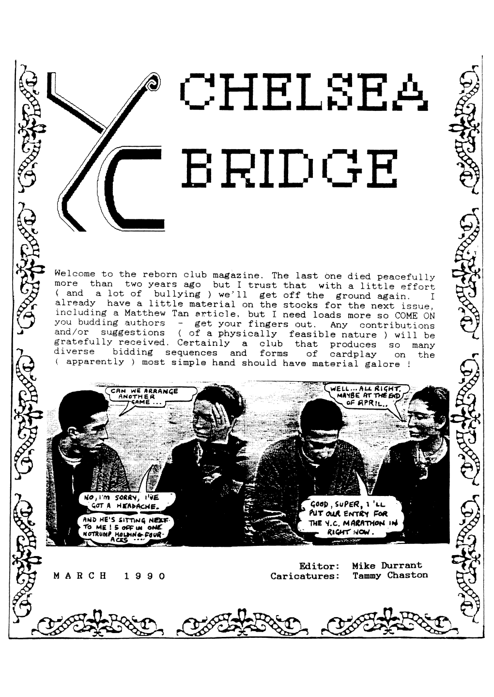 Chelsea Bridge: March 1990