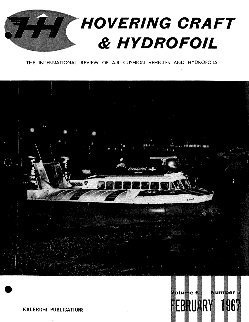 Hovering Craft & Hydrofoil Feb 67