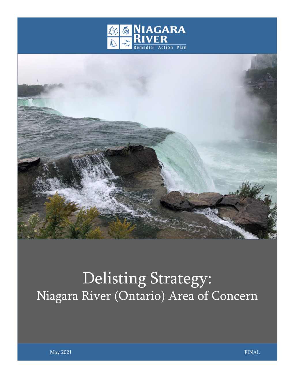 Delisting Strategy Niagara River (ON) Area of Concern