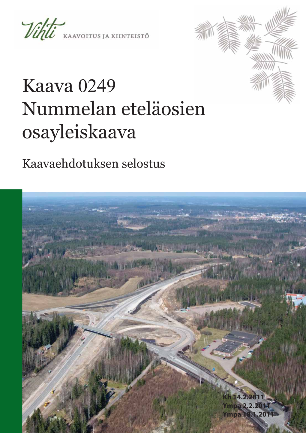 Kaava 0249 Nummelan Eteläosien Osayleiskaava