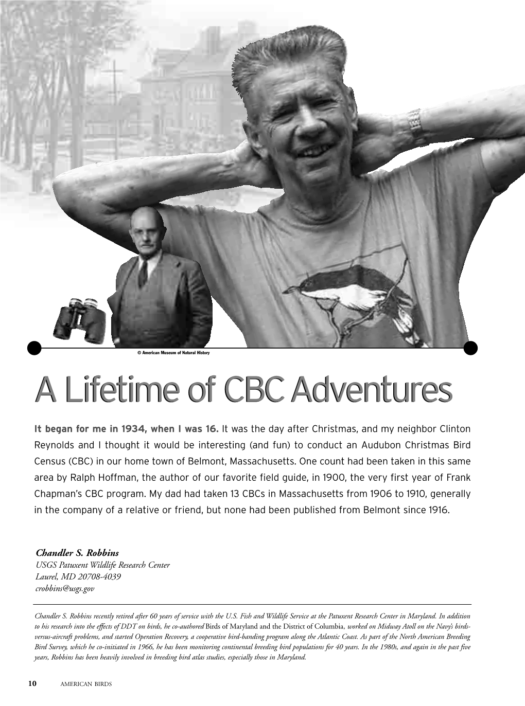 A Lifetime of CBC Adventures