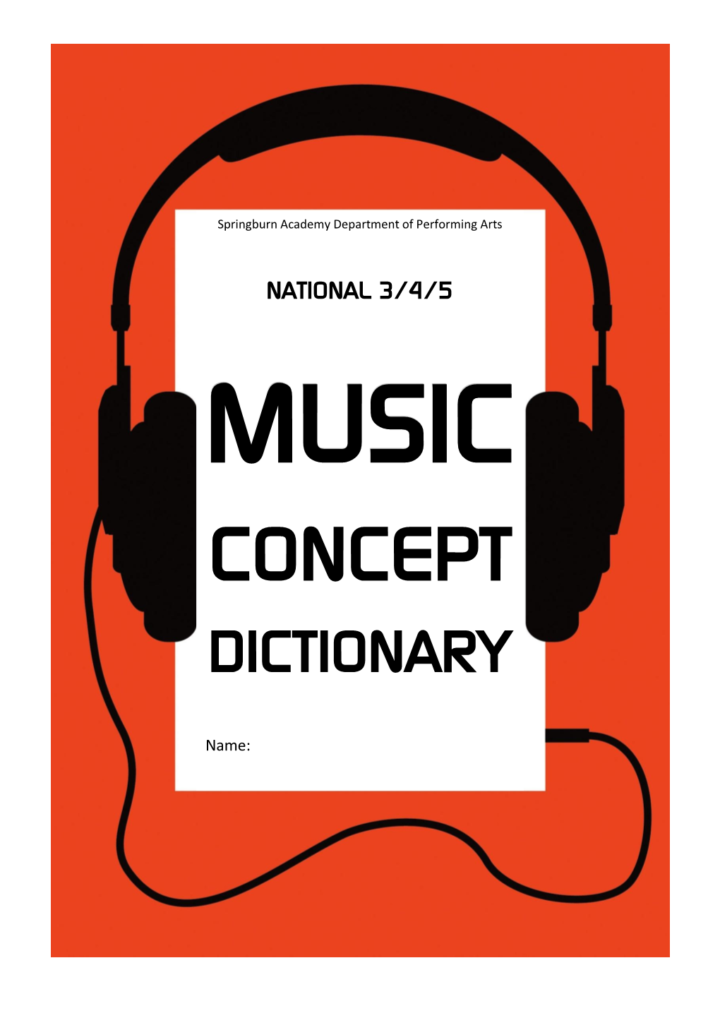 Music Concept Dictionary