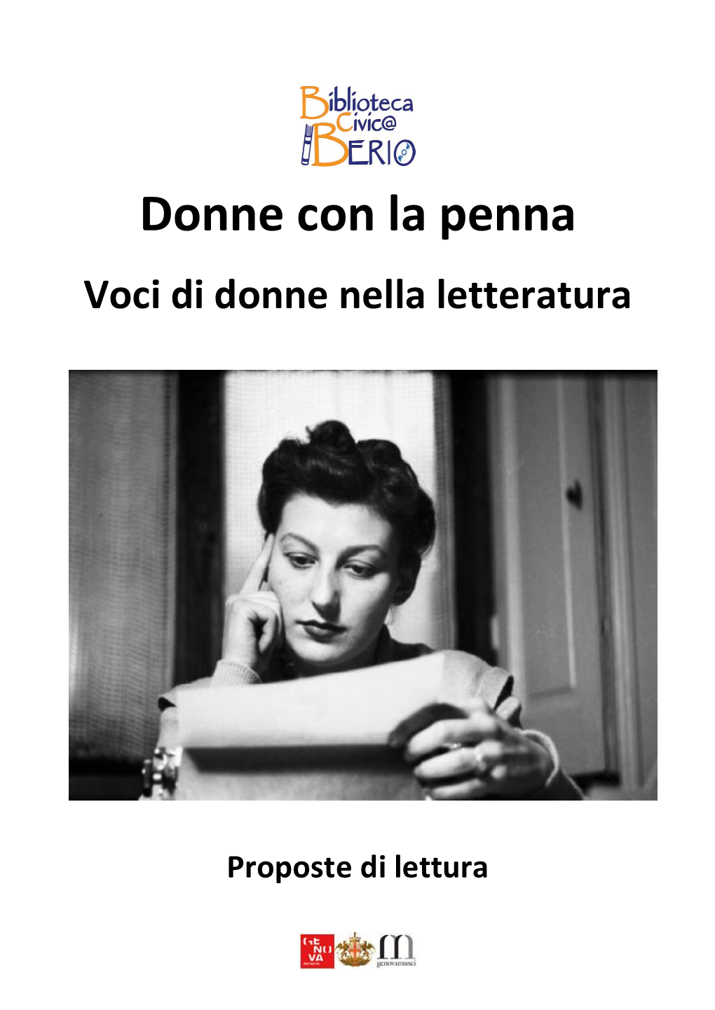 Donne Con La Penna Voci Di Donne Nella Letteratura