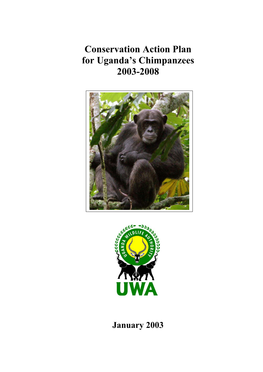 Conservation Action Plan for Uganda's Chimpanzees 2003-2008