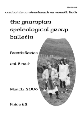 The Grampian Speleological Group Bulletin