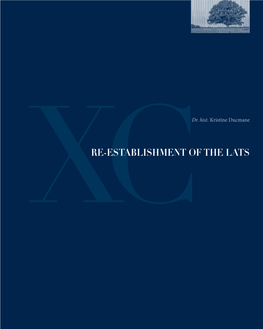 Xcre-Establishment of the Lats