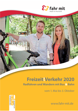 Freizeit!Verkehr 2020 Radfahren Und Wandern Mit Bus & Bahn