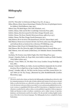 Downloaded from Brill.Com09/28/2021 03:37:23PM Via Free Access 454 Bibliography