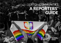 LGBTQI+ Communities: a Reporters' Guide