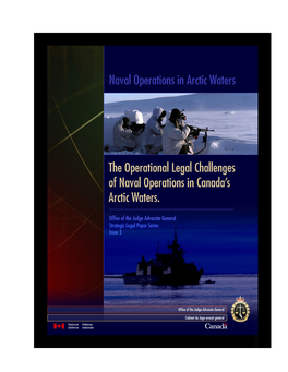 Naval Operations in Arctic Waters
