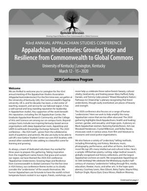 Appalachian Understories: Growing Hope and Resilience From