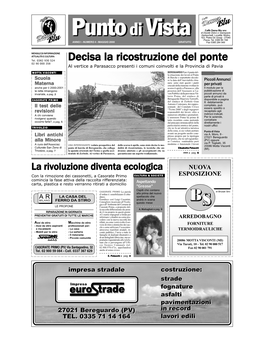 Decisa La Ricostruzione Del Ponte 02 90 000 358 Al Vertice a Parasacco Presenti I Comuni Coinvolti E La Provincia Di Pavia