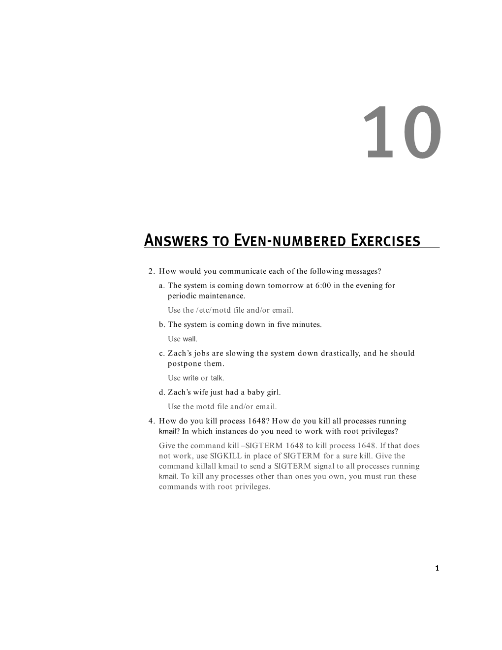 Answers to Even-Numbered Exercises